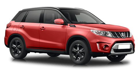 Suzuki Vitara S Красный металлик с черной крышей