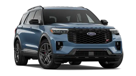 Ford Explorer Голубой