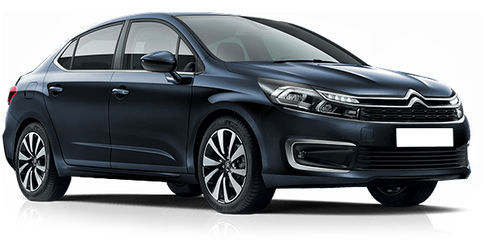 Citroen C4 sedan Bleu Bourrasque (M)