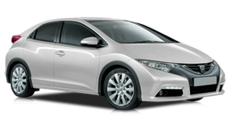 Honda Civic 5d White orchid