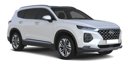 Hyundai Santa Fe IV Белый White Cream