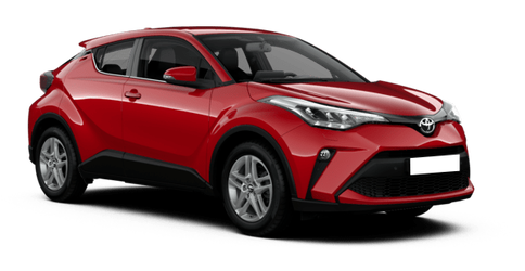 Toyota C-HR Красный специальный металлик