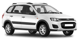 Lada Kalina cross Белое облако
