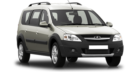Lada Largus cross 7 Серый базальт