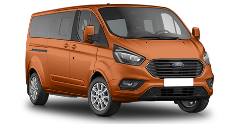 Ford Tourneo Custom Orange Glow