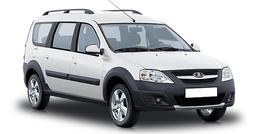 Lada Largus cross CNG Белый Ледниковый