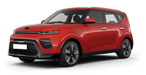 Kia Soul New Inferno red