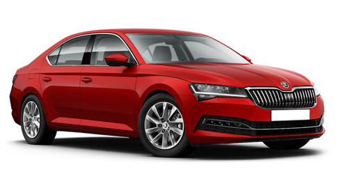 Skoda Superb Красный металлик Velvet red