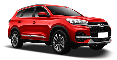 Chery Tiggo 8 Огненно-красный