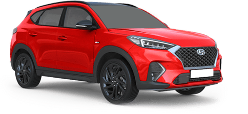 Hyundai Tucson N Line Engine Red