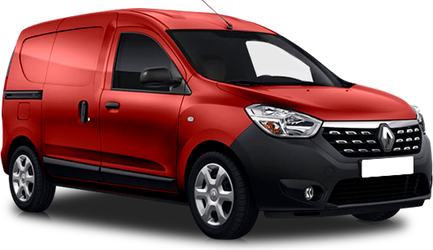 Renault Dokker Van Красный металлик