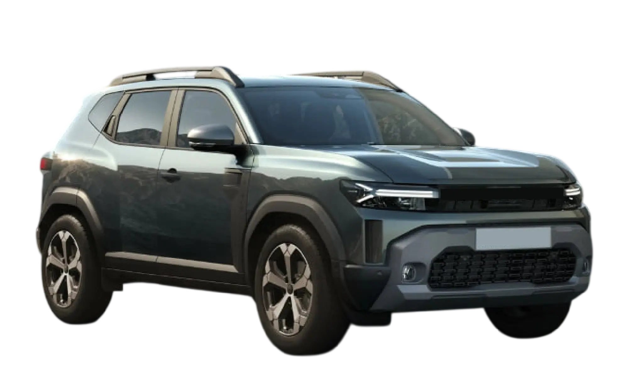 Renault Duster Серо-зеленый