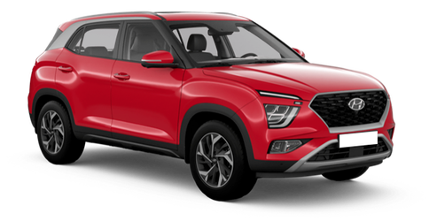 Hyundai Creta Dragon Red Pearl