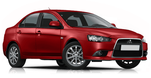 Mitsubishi Lancer X Седан Красный металлик