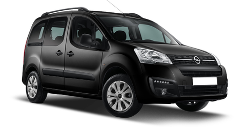 Opel Combo Life Чёрный металлик Black