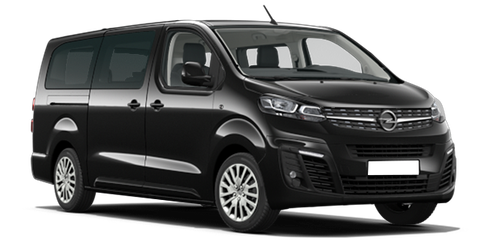 Opel Zafira Life Черный металлик Black