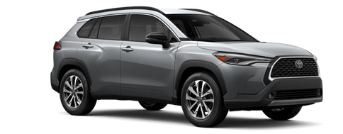 Toyota Corolla Cross серебристый