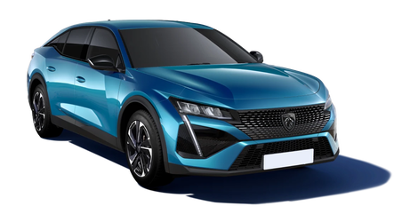 Peugeot 408X Изумрудно-синий меаллик