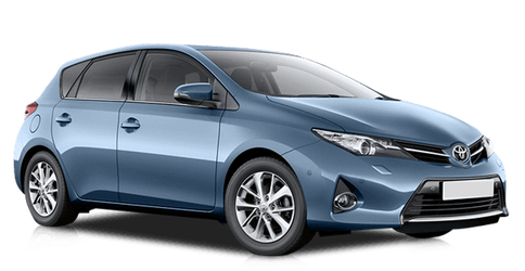 Toyota Auris Светло-синий металлик