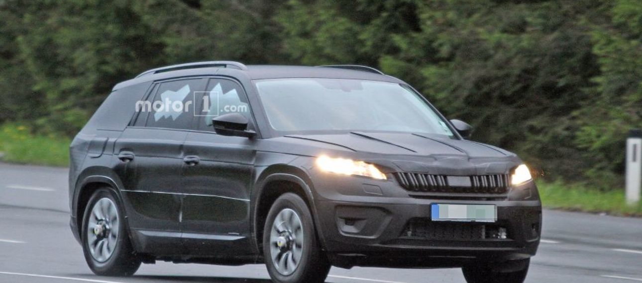 В Сеть попали первые снимки серийного внедорожника Skoda Kodiaq