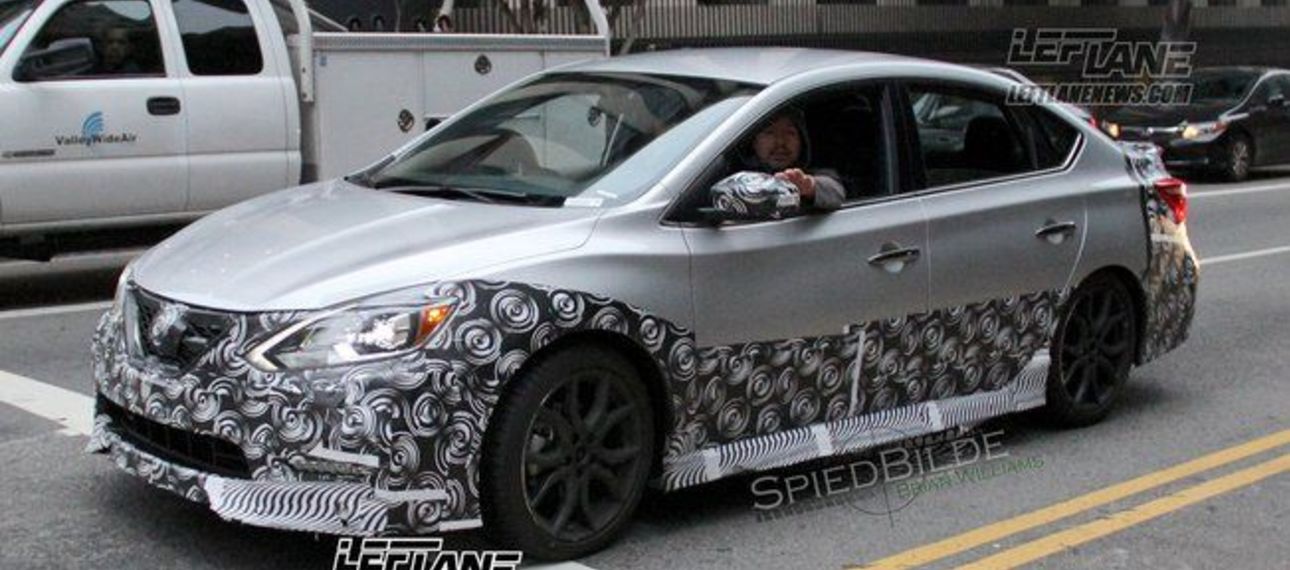 Nissan проводит испытания спортивной версии седана Sentra