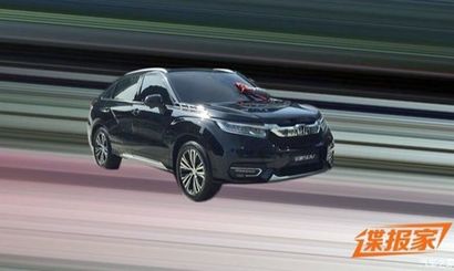 В Сеть попали «шпионские» фотографии Honda UR-V