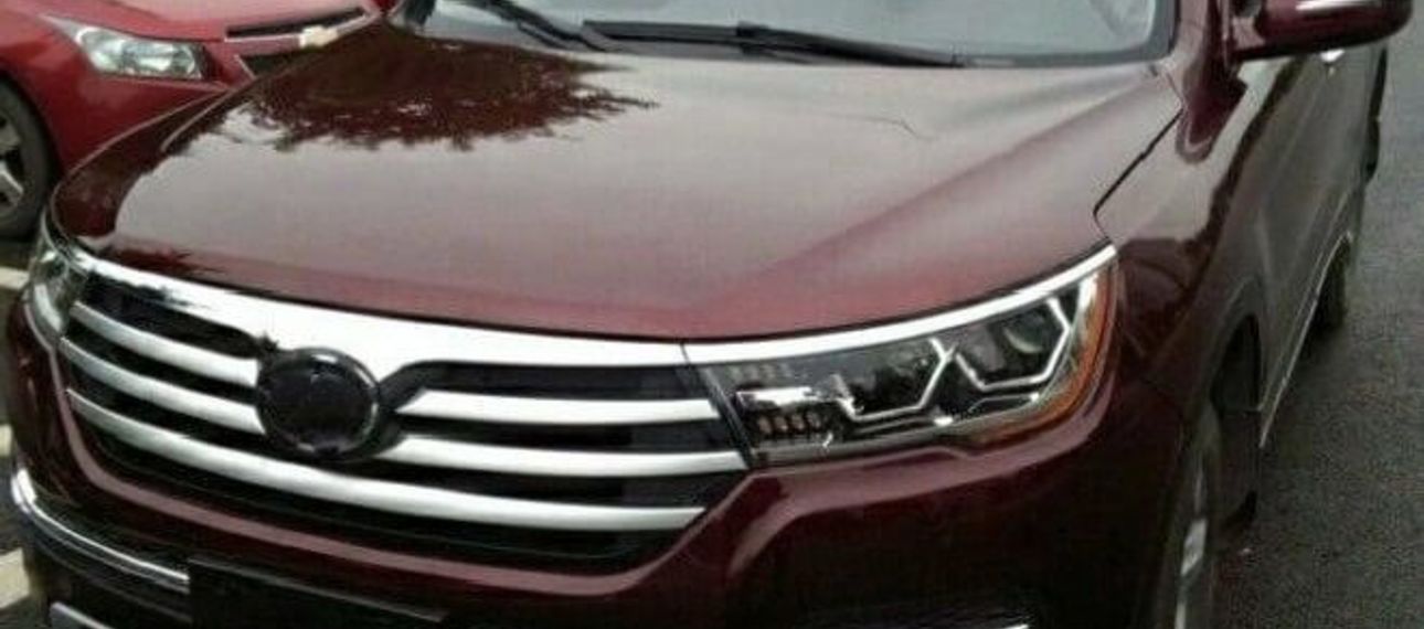 Новый Lifan X80 рассекречен в Сети