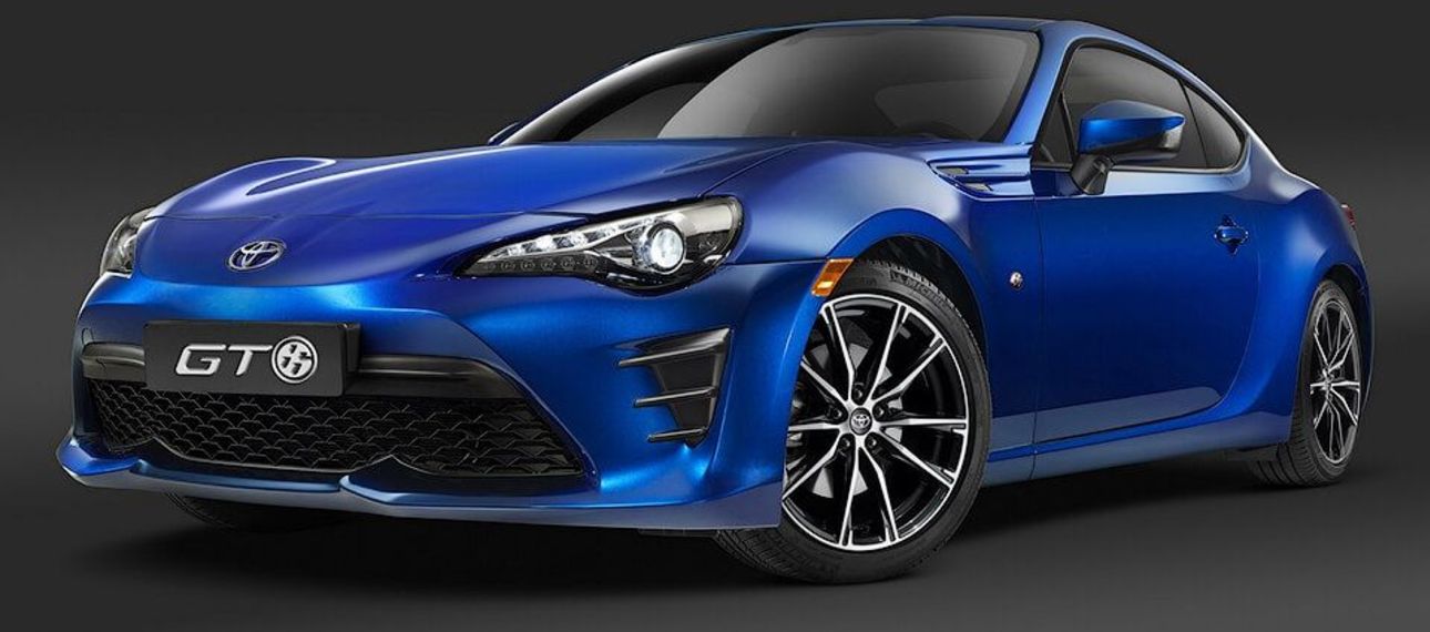 Toyota GT86 обновился к 2017 модельному году