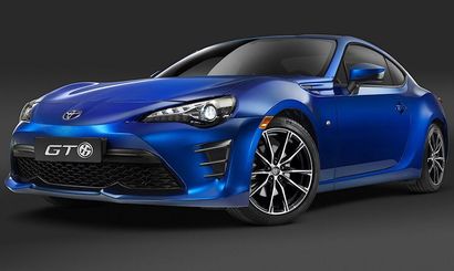 Toyota GT86 обновился к 2017 модельному году