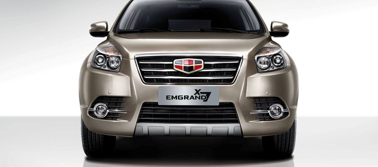 Рестайлинг кроссовера китайской марки Geely Emgrand X7
