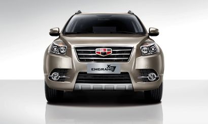 Рестайлинг кроссовера китайской марки Geely Emgrand X7