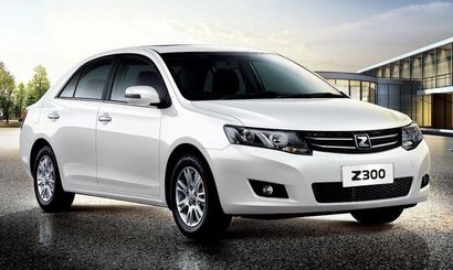 В Россию едет новый седан Zotye Z300
