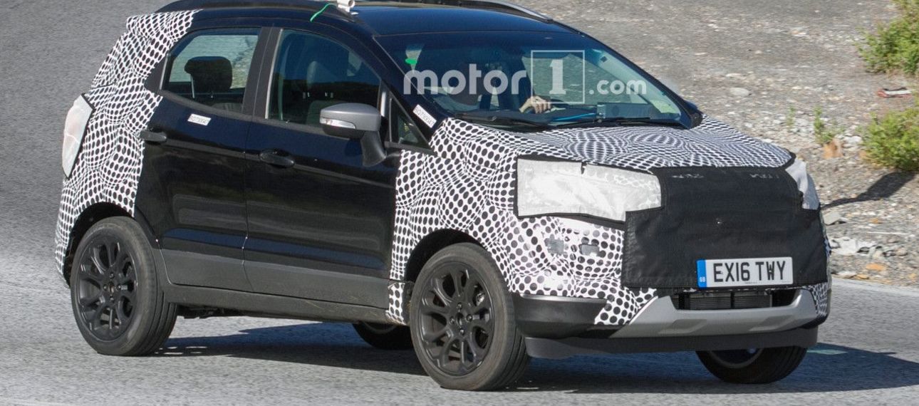 Ford EcoSport готовится к рестайлингу