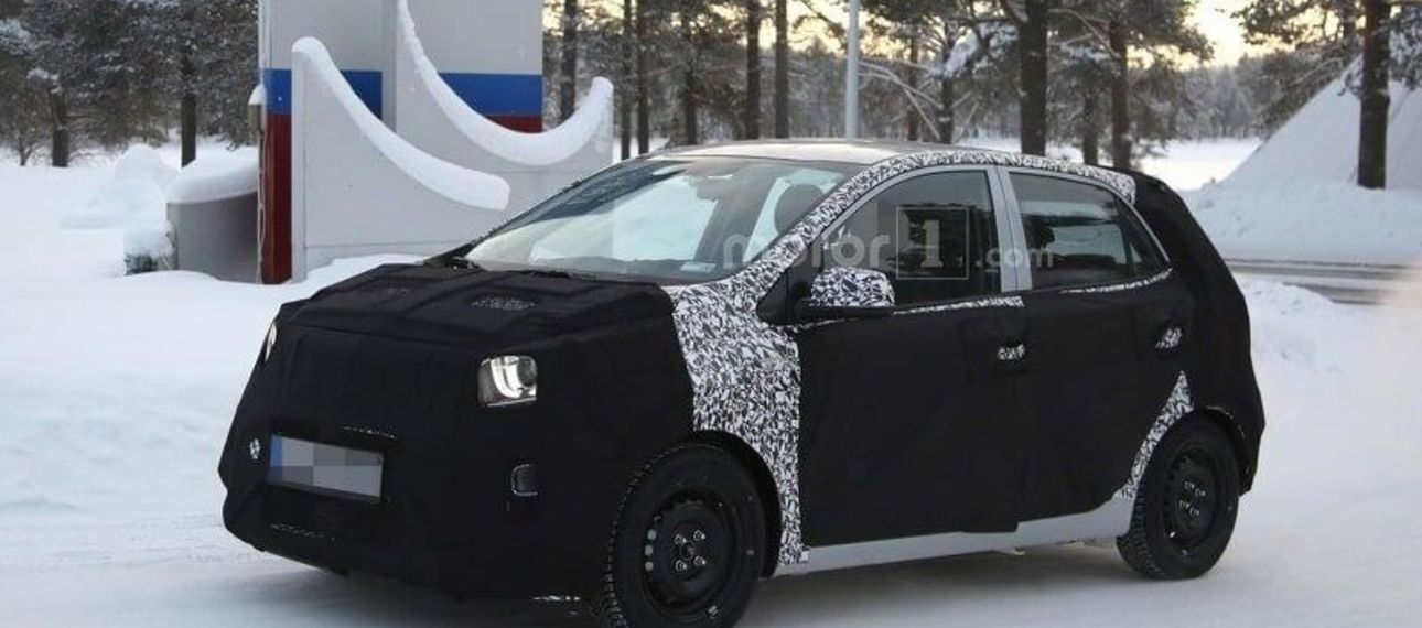 Kia Motors не прекращает тестировать Picanto 2017