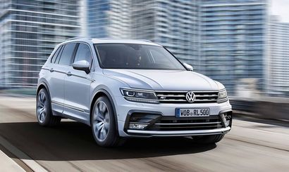 Новый Volkswagen Tiguan будет выпускаться в трех вариантах