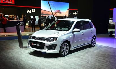 В Москве продан 1-й экземпляр Lada Kalina NFR