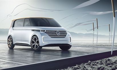 Volkswagen выпустит электрический минивэн с футуристическим дизайном