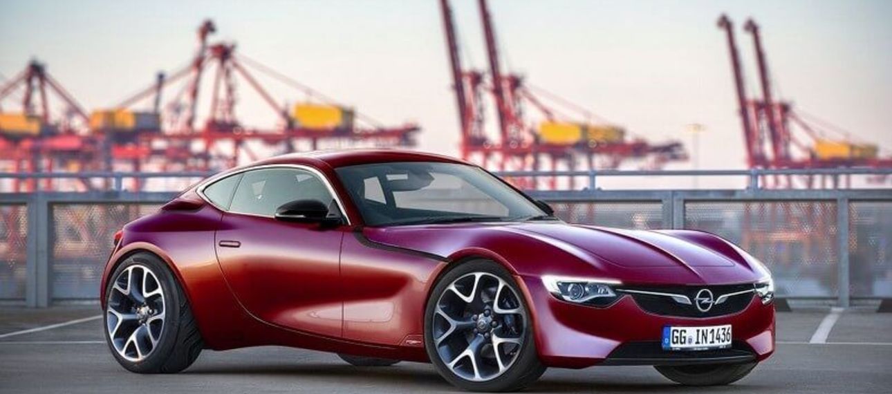 В Сети появилось рендерное изображение «серийника» Opel GT