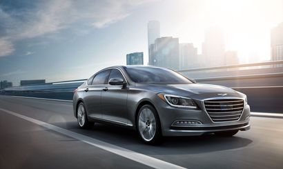 В Сети появились изображения «живого» Hyundai Genesis G90