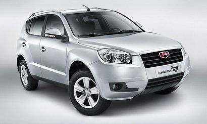 Geely Emgrand X7 пережил рестайлинг