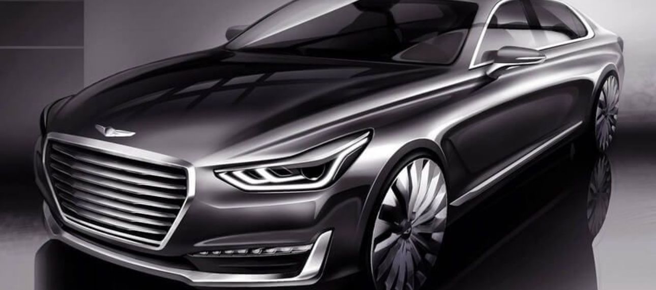 Hyundai о  новой флагманской модели Genesis G90