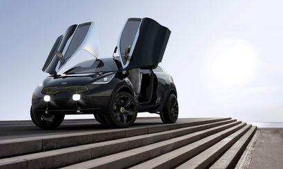 Kia Niro 2016 тестируется на дорогах Европы