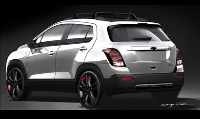 Концепция новой серии Chevrolet Trax Line Series, выпущенная для SEMA