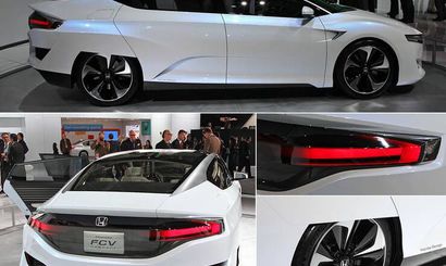 Электромобили Honda FCV будут выпускаться в двух вариантах
