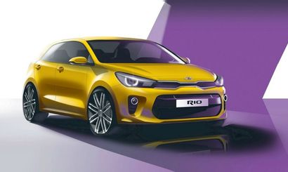 Kia Motors показала обновленный хэтчбэк Rio