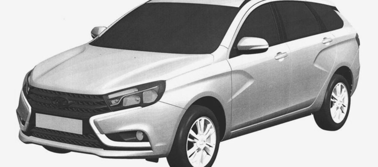 В Сеть «утекли» изображения универсала Lada Vesta