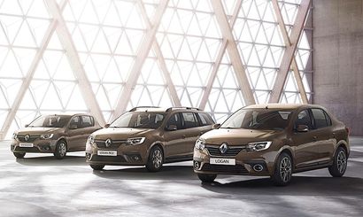 Рестайлинговые Renault Logan и Sandero «засветились» в Сети