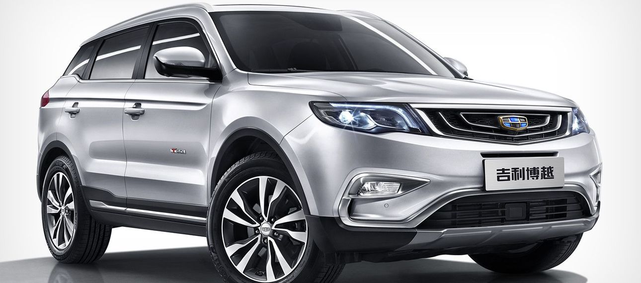 Раскрыты подробности о первом полноприводном кроссовере Geely