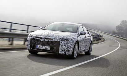 Opel неожиданно показала тест-кар Insignia 2017