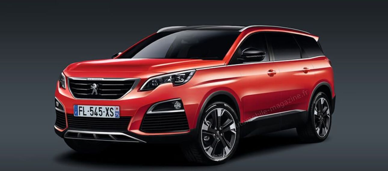 Peugeot 5008 станет 7-местным кроссовером